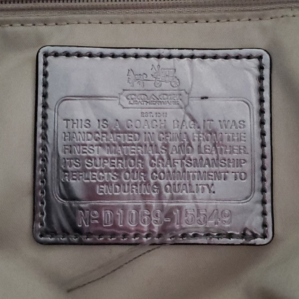 Coach Shoulder Bag - Picture 3 of 10